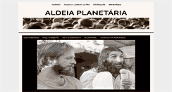 Desktop Screenshot of aldeiaplanetaria.com.br